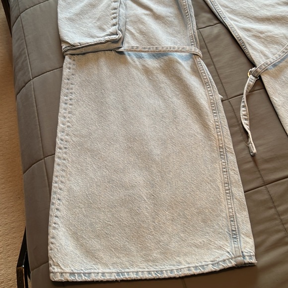 Zara size 14 Cotton Wide Leg Jeans - Picture 5 of 5